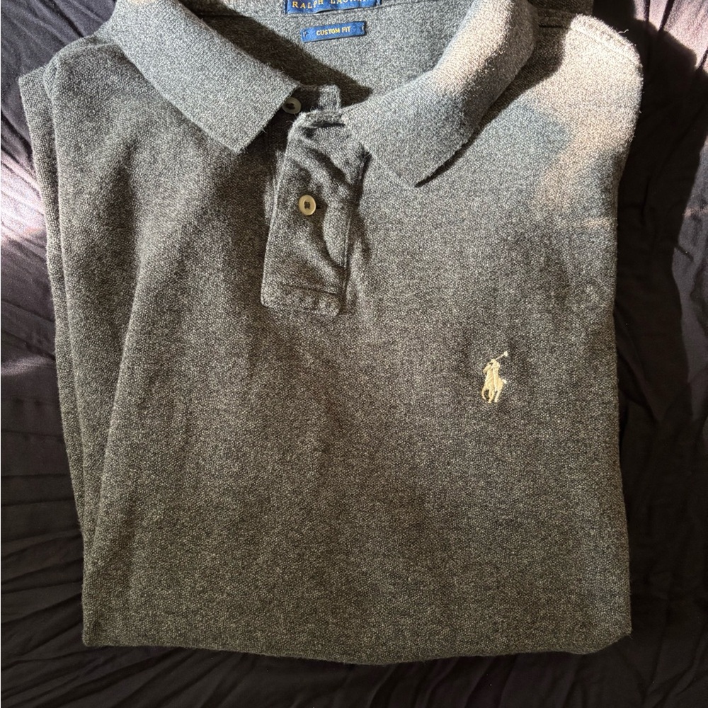 Ralph Lauren Charcoal Polo Shirt